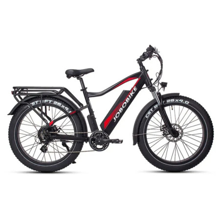 JOBOBIKE Robin - Zwart/Rood