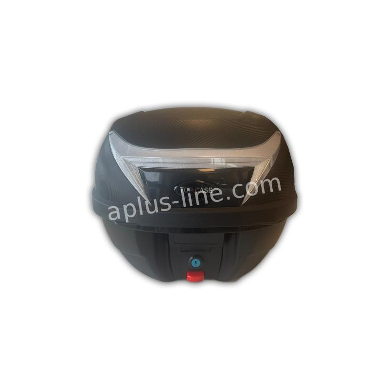 TOPCASE 35 LITER GRIJZE LENS