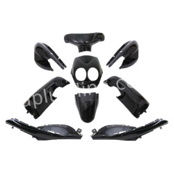 PLAATSET APLUS PASSEND OP YAMAHA NEO'S 9 DELIG MAT ZWART
