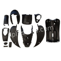 PLAATSET APLUS NEW FLASH/PICO MAT ZWART (ENKEL GESPOTEN DELEN)