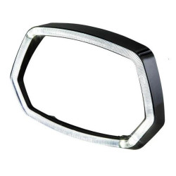 LED KOPLAMPRAND APLUS PASSEND OP VESPA SPRINT - GLANS ZWART