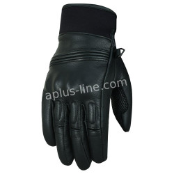 HANDSCHOEN ALPHA STYLING STYLO BLACK LEATHER - M