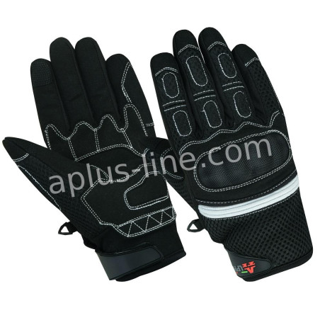 HANDSCHOEN ALPHA STYLING CITTA ZWART/WIT - S