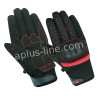 HANDSCHOEN ALPHA STYLING CITTA ZWART/ROOD - L