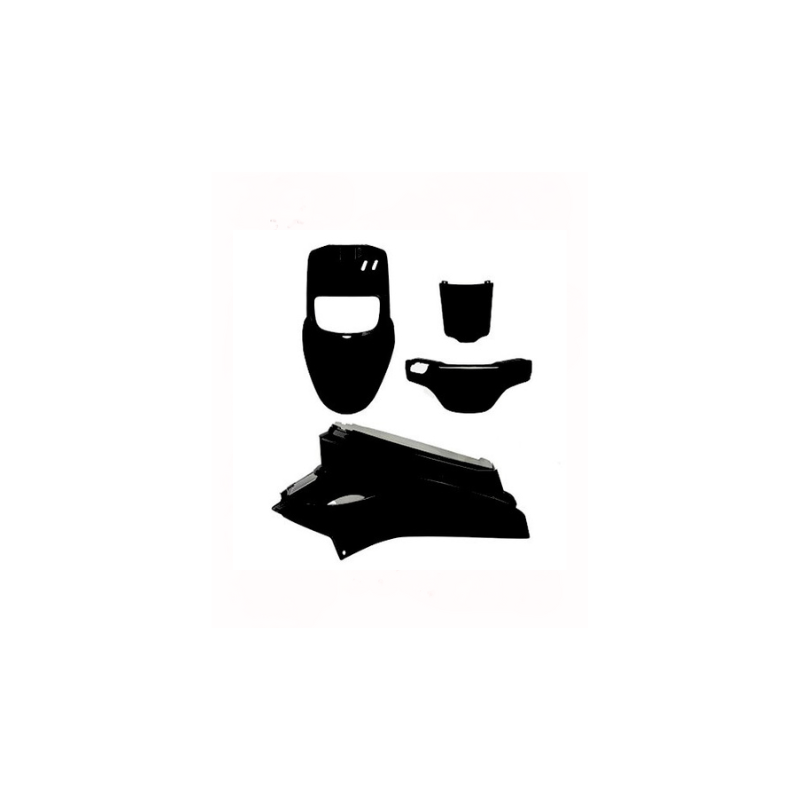 PLAATSET APLUS PASSEND OP BOOSTER 2004-2007 12INCH 4 DELIG MAT ZWART