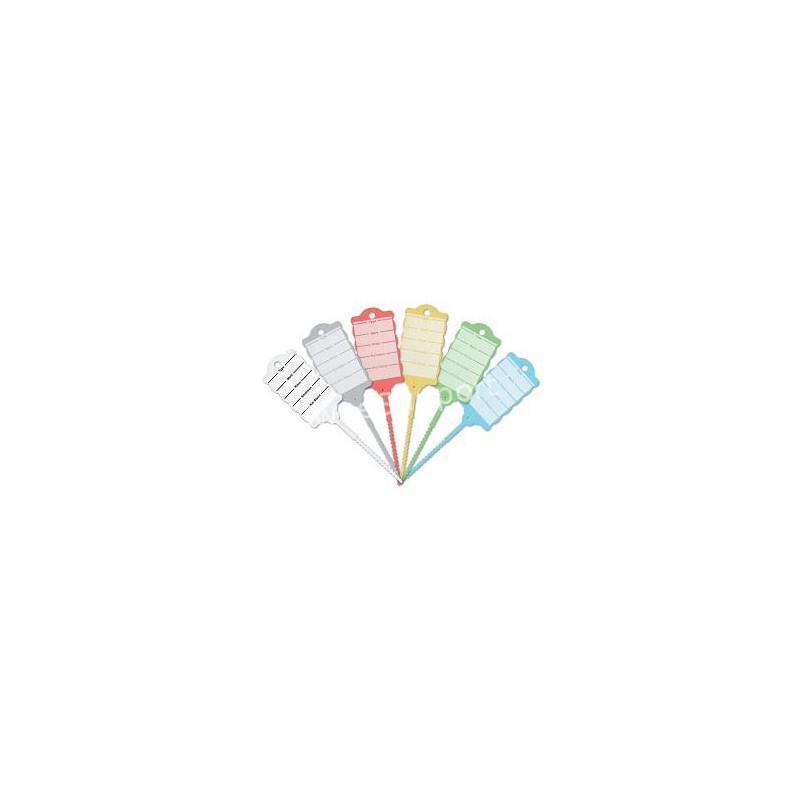 SLEUTELLABELS BLAUW 300 STUKS