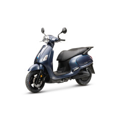 SYM E-Fiddle IV: stijlvolle elektrische retro-stadsscooter met comfortabel rijgedrag en betrouwbare SYM-kwaliteit. Ideaal voor d