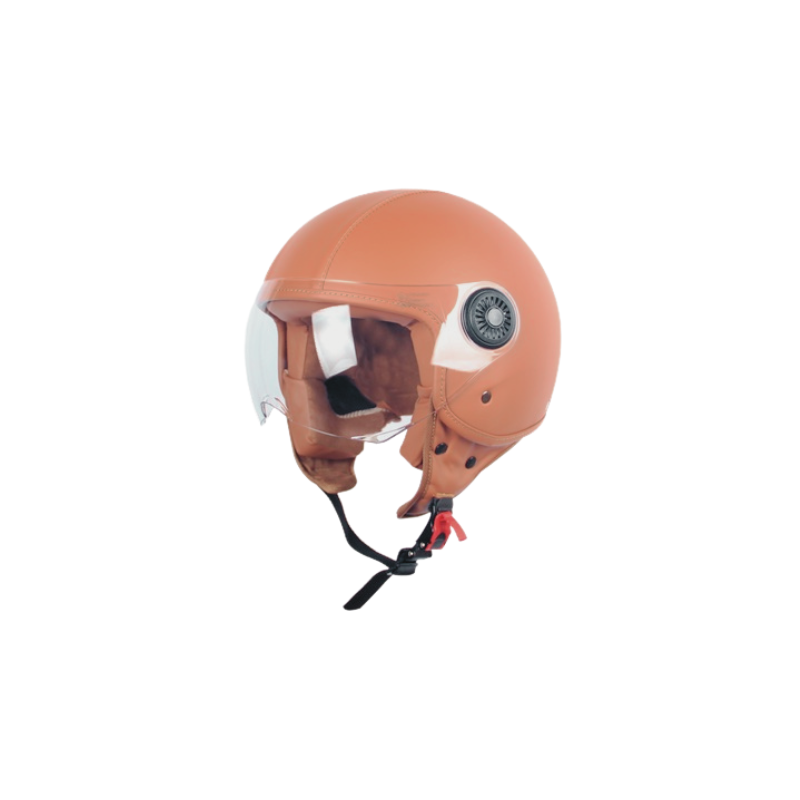 VITO Jethelm Leer Brown Amsterdam kopen? | QualityMotors